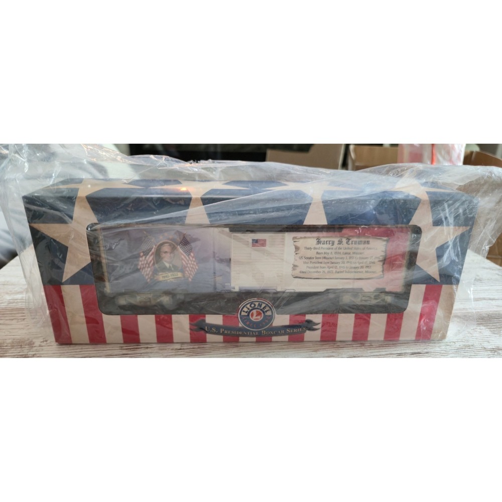 Lionel Presidential Series O Gauge Boxcar USA Harry S Truman 6-25933 - NOS